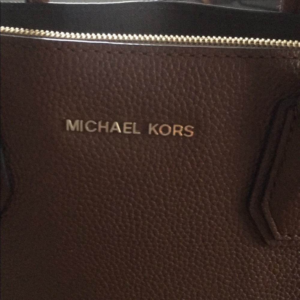 Michael Kors Mercer Tote - Saddle - Picture 2 of 6